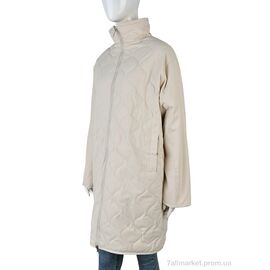 Куртка жіноча Зима 181 (12057) beige (4 шт. р.сіткаM-XL) "Obuvok" недорого оптом від прямого постачальника