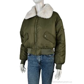 Фотография Куртка женская Зима 17115 (12047) khaki (4 шт. р.сетка 42-48) "Obuvok" недорого оптом от прямого поставщика