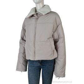 Куртка жіноча Зима 1105 (12058) l.beige (3 шт. р.сіткаM-XL) "Obuvok" недорого оптом від прямого постачальника