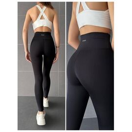 Фотография Лосины женские тёплые 822 black р.2XL-6XL "VICTORY" недорого оптом от прямого поставщика