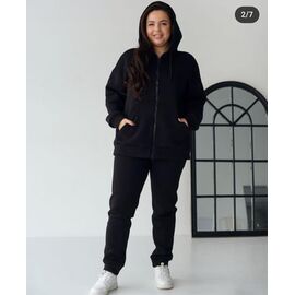 Костюм спортивний жіночий 811-8023 black-old-1 р.S-XL "VICTORY" недорого оптом від прямого постачальника