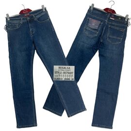 Джинси чоловічі RS794DT blue р.30-38 "God Baron" недорого оптом від прямого постачальника
