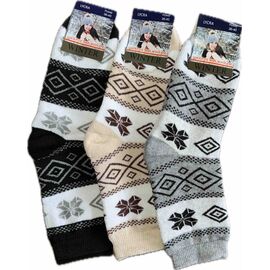 Шкарпетки жіночі теплі 1903 mix р.36-40 "Алия" недорого оптом від прямого постачальника