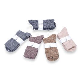 Фотография Носки женские тёплые B2587-2 mix р.36-41 "Jelzin" недорого оптом от прямого поставщика