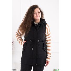 Жилетка жіноча 2317 black р.48-56 "VICTORY" недорого оптом від прямого постачальника