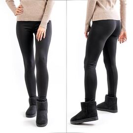 Фотография Лосины женские тёплые 200 black р.S-XL "VICTORY" недорого оптом от прямого поставщика