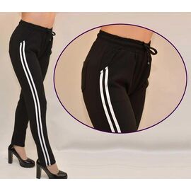 Фотография Штаны женские утеплённые W13 black р.M-2XL "VICTORY" недорого оптом от прямого поставщика