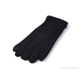 Фотография Перчатки женские Зима 6-06 black-old (10 шт. р.сетка 6,5-8,5) "KUINH" недорого оптом от прямого поставщика