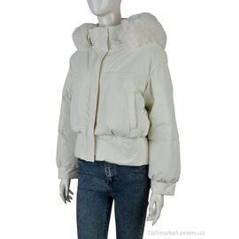 Куртка жіноча Зима 025 (12055) milky (4 шт. р.сіткаM-2XL) "Obuvok" недорого оптом від прямого постачальника