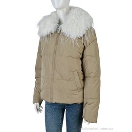 Фотография Куртка женская Зима 19660 (12050) beige (4 шт. р.сетка 42-48) "Obuvok" недорого оптом от прямого поставщика