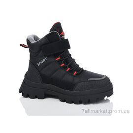 Фотография Ботинки детские удобные зима B1802-1 (8 пар р.32-37) "Ok Shoes" недорого оптом от прямого поставщика