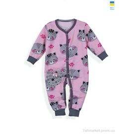 Комбінезон дитячий Весна/осінь 45181 рожевий (4 шт. р.сітка74-98) "Kir15" недорого оптом від прямого постачальника