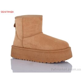 Уггі жіночі утеплені Зима J987-2 (8 пар р.36-41) "QQ&Панда" недорого оптом від прямого постачальника