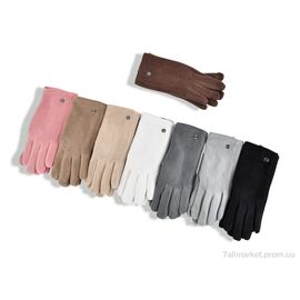 Фотография Перчатки женские Зима 24003-1 mix (12 шт. р.сетка 6,5-8,5) "KUINH" недорого оптом от прямого поставщика