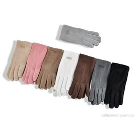 Фотография Перчатки женские Зима 24003-3 mix (12 шт. р.сетка 6,5-8,5) "KUINH" недорого оптом от прямого поставщика