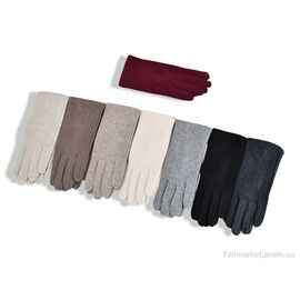 Фотография Перчатки женские Зима 704-2 mix (12 шт. р.сетка 6,5-8,5) "KUINH" недорого оптом от прямого поставщика