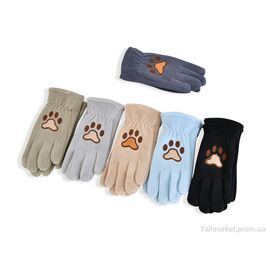 Фотография Перчатки для детей Зима 2503-2 mix (12 шт. р.сетка 8-12) "KUINH" недорого оптом от прямого поставщика