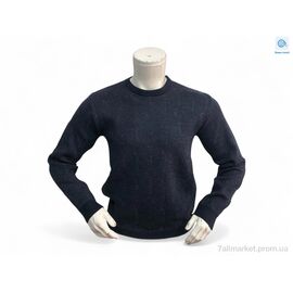 Светр чоловічий Весна/осінь 25013 т.синій (3 шт. р.сіткаL-2XL) "TurkishBrend" недорого оптом від прямого постачальника