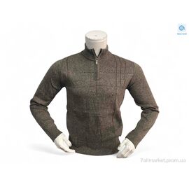 Фотография Свитер мужской Весна/осень 426 коричневий (3 шт. р.сетка L-2XL) "TurkishBrend" недорого оптом от прямого поставщика