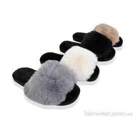 Тапки жіночі для будинку Зима WP88B mix (12 пар р.36-41) "M&L  Alex13" недорого оптом від прямого постачальника