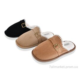 Тапки жіночі для будинку Зима MD10106 mix (12 пар р.36-41) "M&L  Alex13" недорого оптом від прямого постачальника