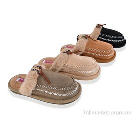 Тапки жіночі для будинку Зима A8178 mix (12 пар р.36-41) "SANLIN 2" недорого оптом від прямого постачальника