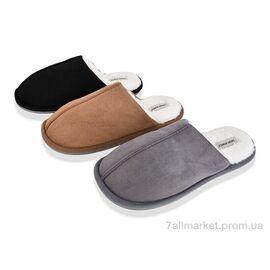 Фотография Тапки мужские домашние зима MU10251 mix (12 пар р.41-46) "SANLIN 2" недорого оптом от прямого поставщика