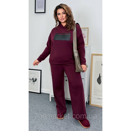 Костюм жіночий спортивний тринитка на флісі (46-60) "LADA" недорого від прямого постачальника