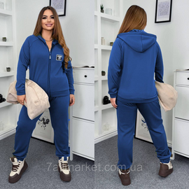 Костюм жіночий спортивний дайвінг на хутрі (46-60) "LADA" недорого від прямого постачальника