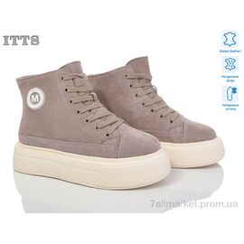 Фотография Ботинки женские стильные зима K008C (6 пар р.36-41) "ITTS" недорого оптом от прямого поставщика