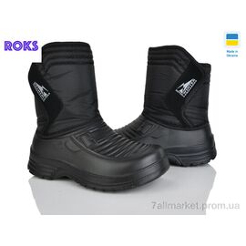 Фотография Сапоги из пены мужские зима M21 чорний (8 пар р.41-46) "Roks" недорого оптом от прямого поставщика