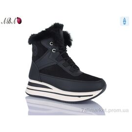 Черевики жіночі стильні Зима J1ABA002-1 (8 пар р.36-41) "Aba" недорого оптом від прямого постачальника