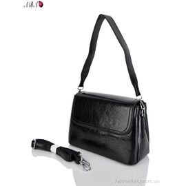 Жіноча сумка 8501-899 black 17*25*10 см, "Aba" недорого оптом від прямого постачальника