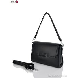 Жіноча сумка 885531 black 16*25*7 см, "Aba" недорого оптом від прямого постачальника