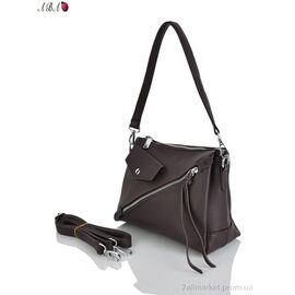 Жіноча сумка 885382 coffee 17*24*11 см, "Aba" недорого оптом від прямого постачальника