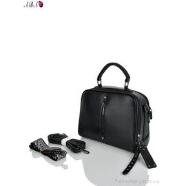 Жіноча сумка 86018 black 22*26*8 см, "Aba" недорого оптом від прямого постачальника
