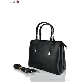 Жіноча сумка 885367 black 22*30*12 см, "Aba" недорого оптом від прямого постачальника