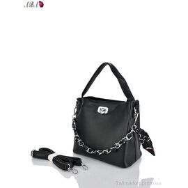 Фотография Сумка женская G2668-3 black 22*24*12 см, "Aba" недорого оптом от прямого поставщика
