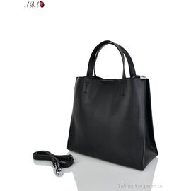 Жіноча сумка 2820 black 28*30*13 см, "Aba" недорого оптом від прямого постачальника