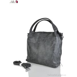Жіноча сумка 93161-1019 grey 33*33*10 см, "Aba" недорого оптом від прямого постачальника