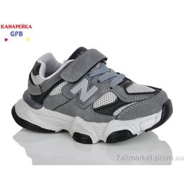 Фотография Кроссовки детские модные Весна/осень T118-2 (8 пар р.22-27) "GFB-Канарейка" недорого оптом от прямого поставщика