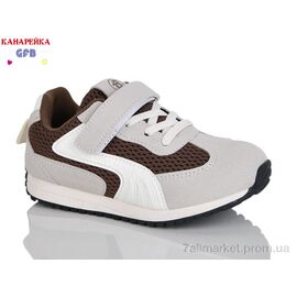 Фотография Кроссовки детские модные Весна/осень S238-4 (8 пар р.27-32) "GFB-Канарейка" недорого оптом от прямого поставщика