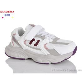 Фотография Кроссовки детские модные Весна/осень R320-10 (8 пар р.32-37) "GFB-Канарейка" недорого оптом от прямого поставщика