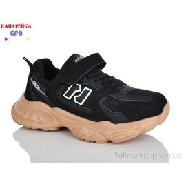 Фотография Кроссовки детские модные Весна/осень R320-13 (8 пар р.32-37) "GFB-Канарейка" недорого оптом от прямого поставщика