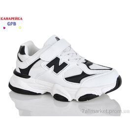 Фотография Кроссовки детские модные Весна/осень R318-3 (8 пар р.32-37) "GFB-Канарейка" недорого оптом от прямого поставщика