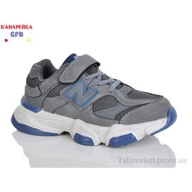 Фотография Кроссовки детские модные Весна/осень R318-5 (8 пар р.32-37) "GFB-Канарейка" недорого оптом от прямого поставщика