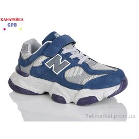 Фотография Кроссовки детские модные Весна/осень R318-6 (8 пар р.32-37) "GFB-Канарейка" недорого оптом от прямого поставщика