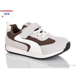 Фотография Кроссовки детские модные Весна/осень R338-4 (8 пар р.32-37) "GFB-Канарейка" недорого оптом от прямого поставщика