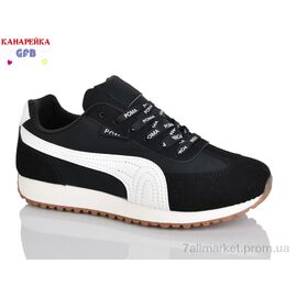 Фотография Кроссовки детские модные Весна/осень Q540-1 (8 пар р.36-41) "GFB-Канарейка" недорого оптом от прямого поставщика