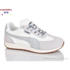 Фотография Кроссовки детские модные Весна/осень Q540-4 (8 пар р.36-41) "GFB-Канарейка" недорого оптом от прямого поставщика